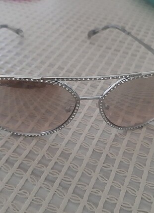 Orjinal michael korse gümüş renkli taşlı gözlük 