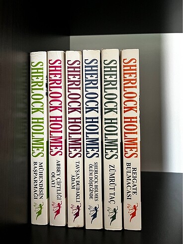 sherlock holmes serisi(taneli satılır)