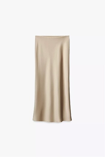 Zara saten etek