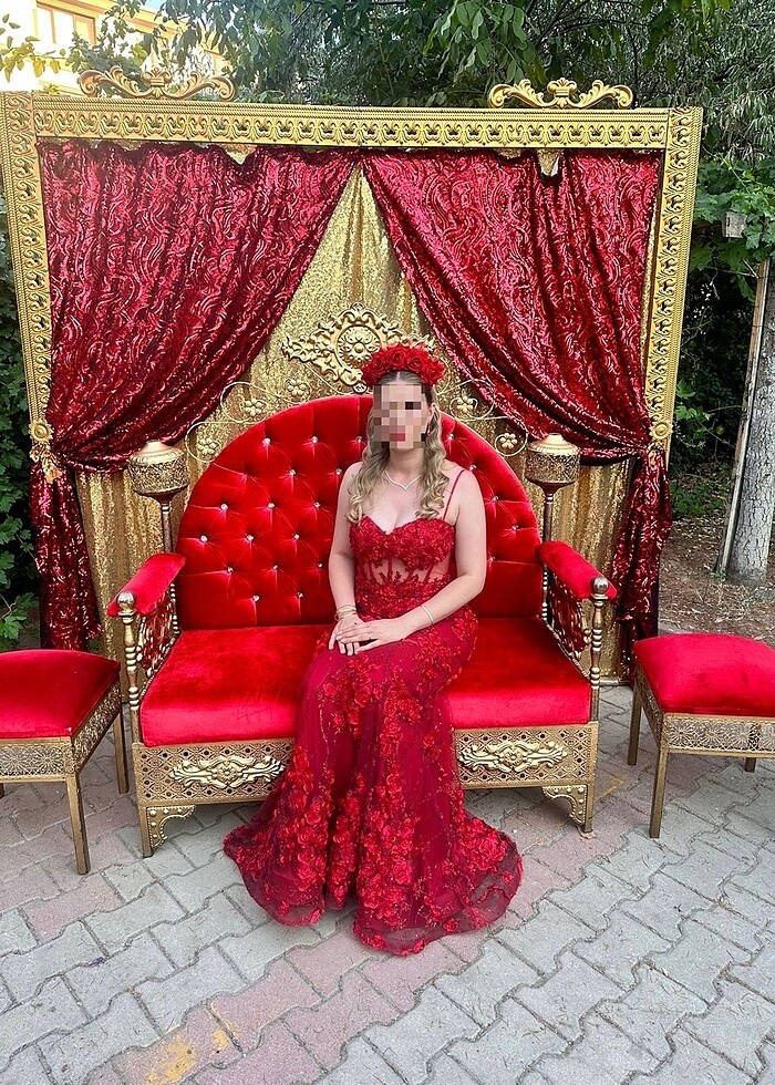 Alda beta kına elbisesi - Görsel 2