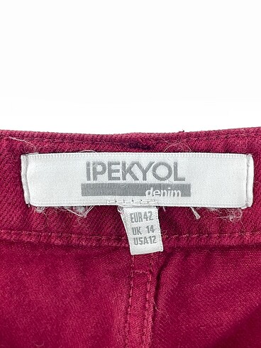 42 Beden bordo Renk ipekyol Jean / Kot %70 İndirimli.