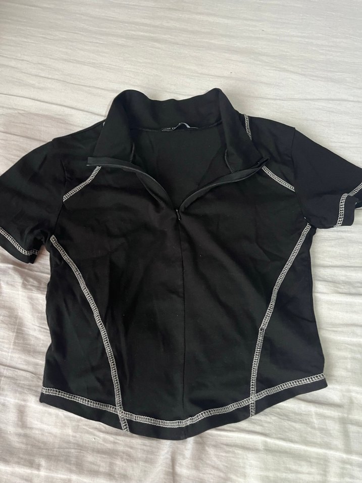 crop fermuarlı - Görsel 3