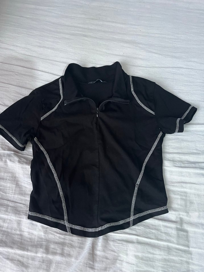 crop fermuarlı - Görsel 2