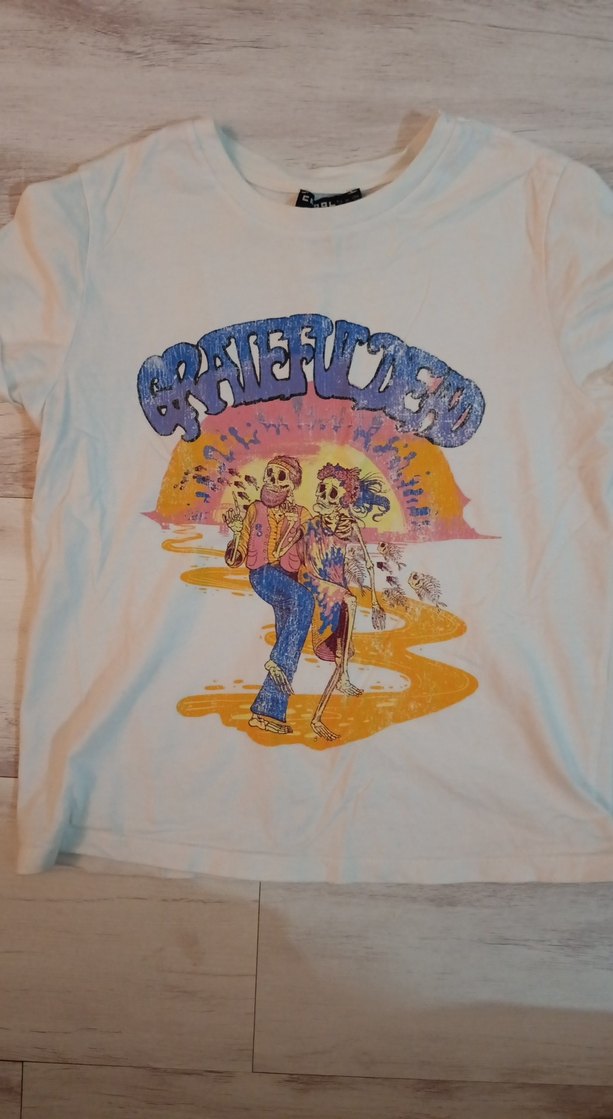 çocuk Baskılı Pamuklu Tişört, Kısa Kollu, Bohem - Görsel 2