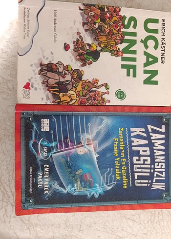 Uçan Sınıf ve Zamansızlık Kapsülü Çocuk Kitapları - Görsel 2