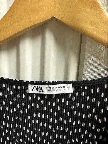 Zara Zara puantiyeli gömlek