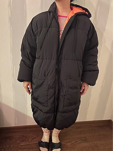m Beden siyah Renk H&M mont