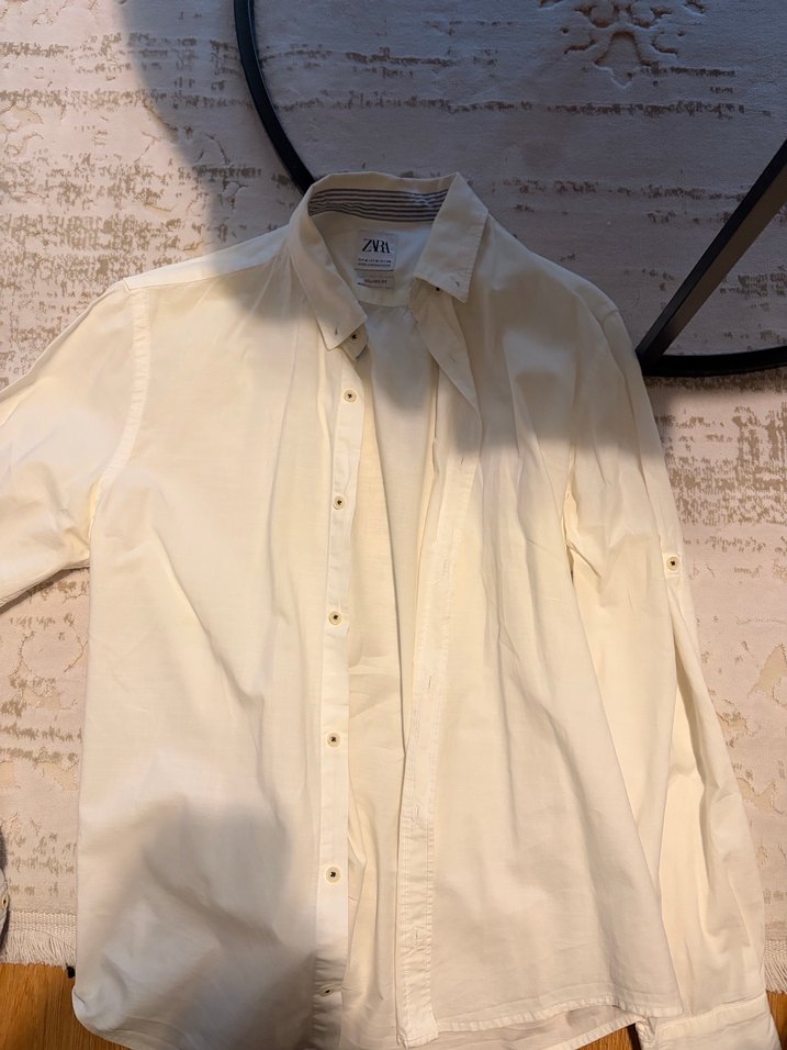 Zara Relaxed Fit Erkek Gomlek - Görsel 2