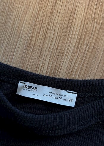 pull bear siyah askılı elbise - Görsel 2