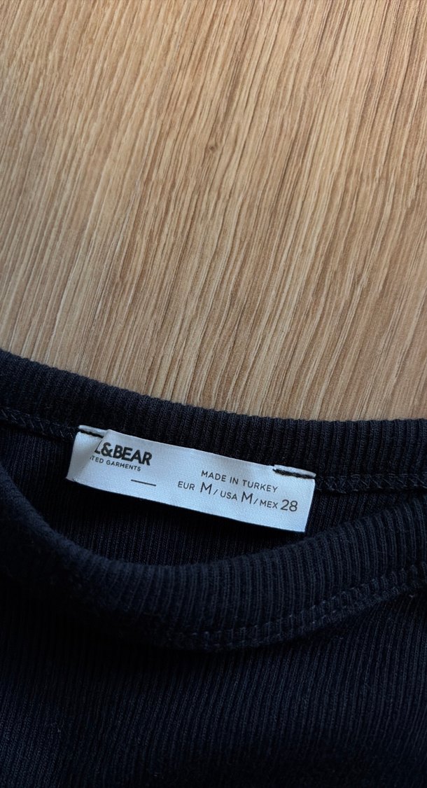 pull bear siyah askılı elbise - Görsel 2