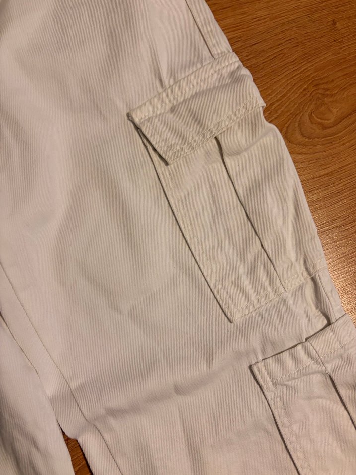 Beyaz Rahat Kesim Midi Kadın Kot Pantolon Trendyol - Görsel 2