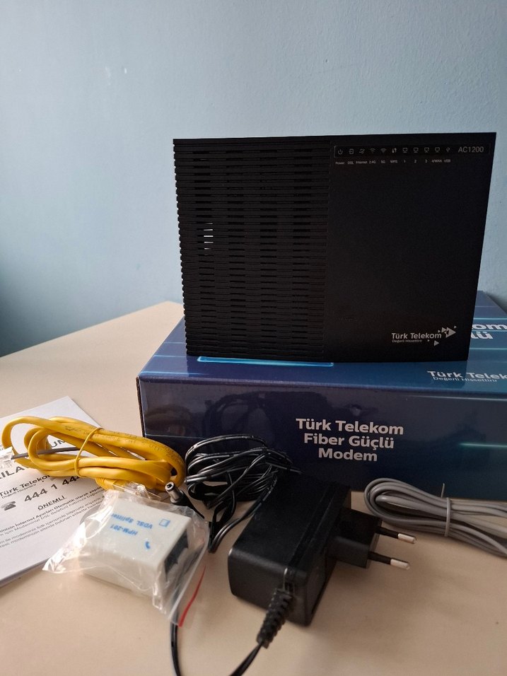 Türk Telekom Fiber Güçlü Modem ve Aksesuarları - Görsel 2