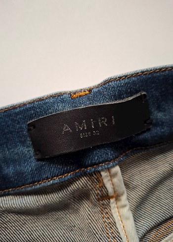 Düğmeli Mavi Kadın Midi Kot Pantolon - Görsel 5