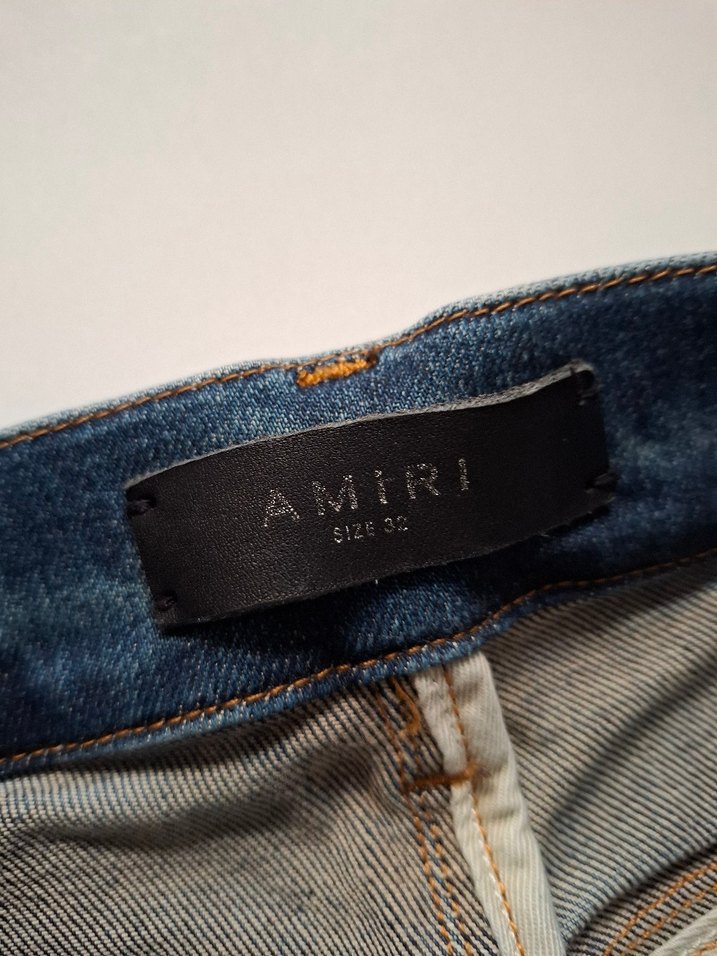 Düğmeli Mavi Kadın Midi Kot Pantolon - Görsel 5