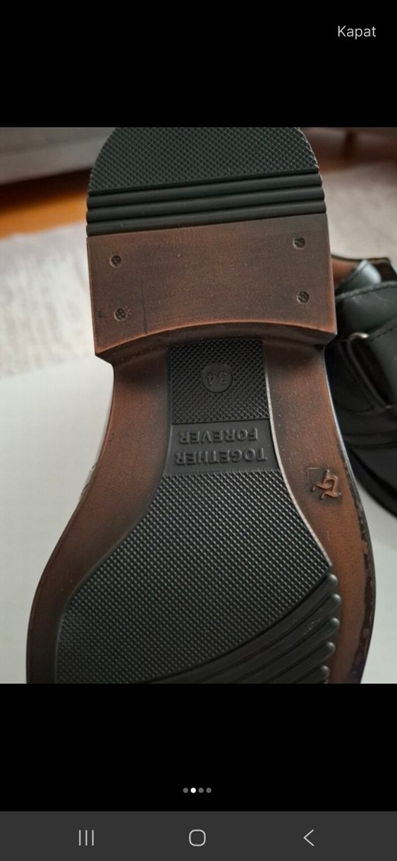 Kemer Tokalı Erkek Çocuk Özel Ayakkabı - Görsel 4