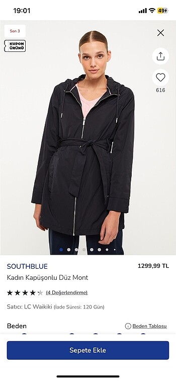 lcw parka yağmurluk