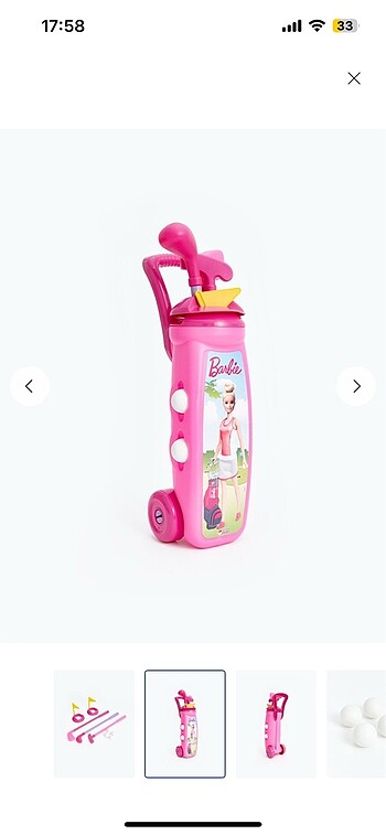 Barbie Golf Oyuncağı