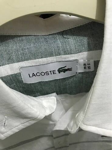 s/m Beden Lacoste gömlek