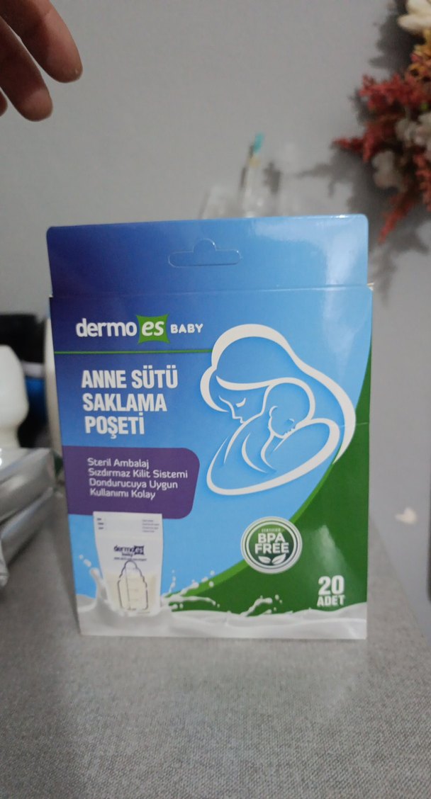 DermoES Bebek Anne Sütü Saklama Poşeti 20'li - Görsel 2