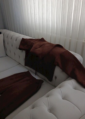 Kadın Kahverengi Rahat Jogger Eşofman - Görsel 3