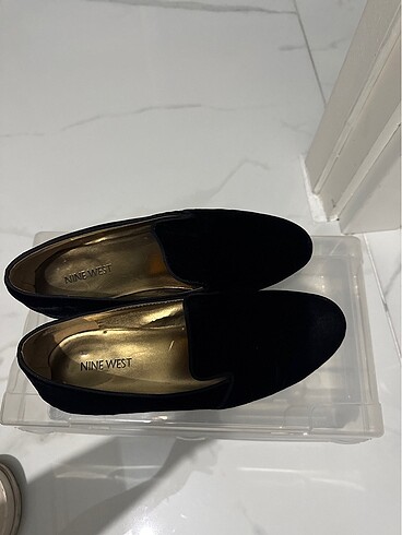 Nine West Kadife babet