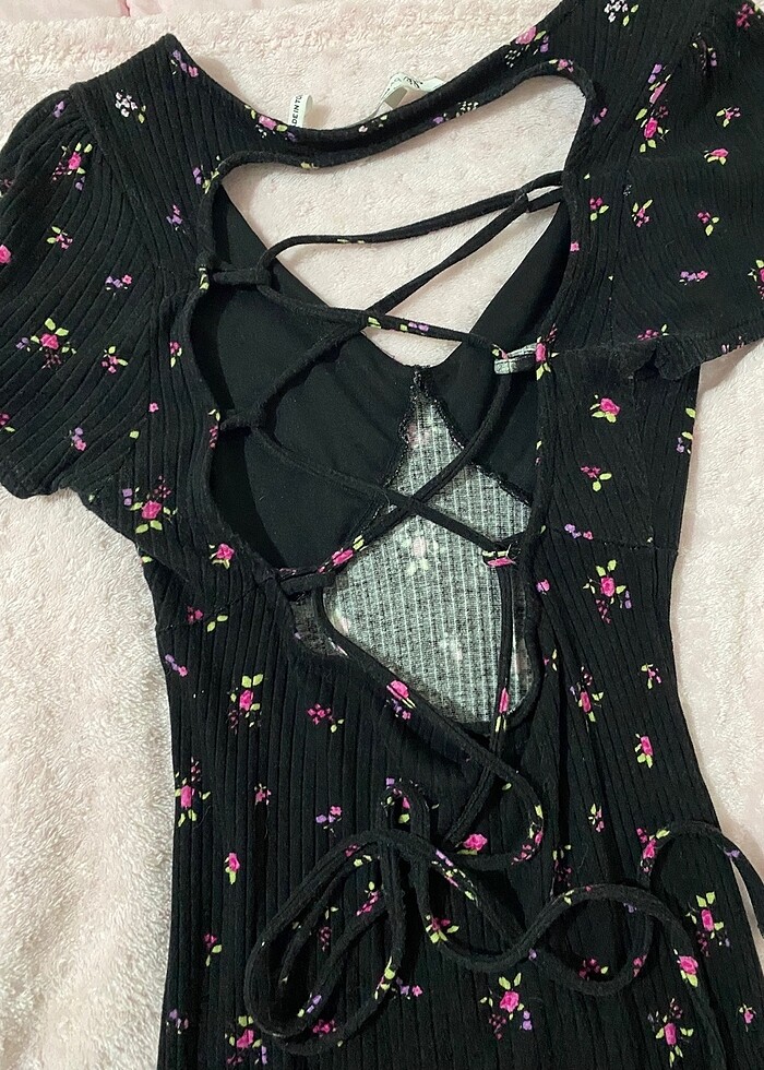 Koton Yazlık Çiçekli Elbise - Görsel 3