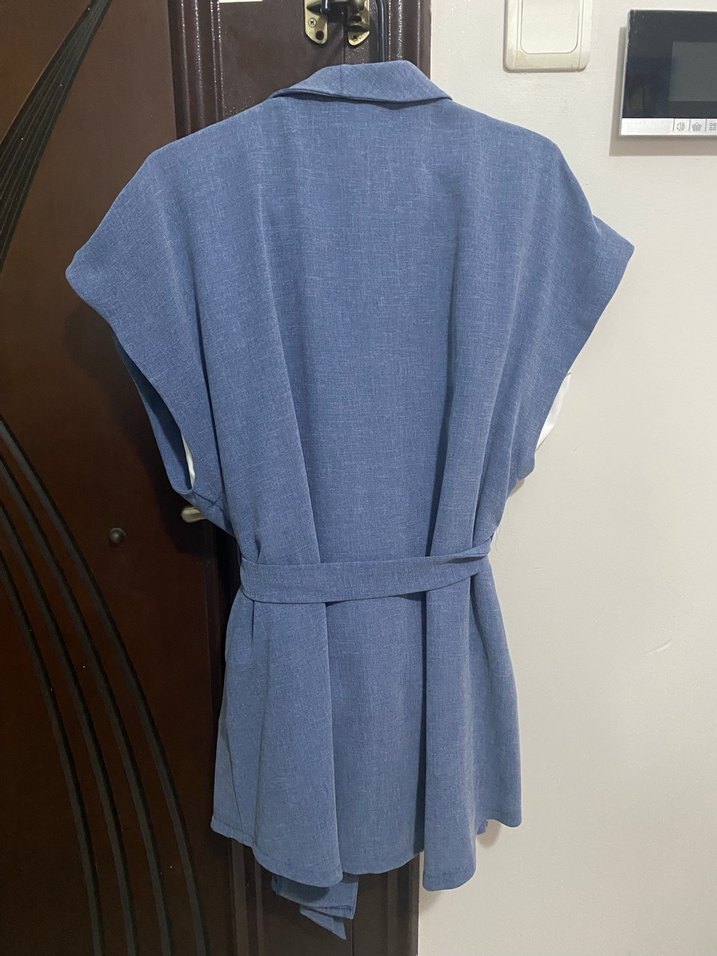 Bluz - Yelek - Pantolon Takım - Görsel 2