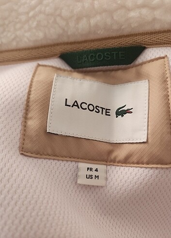 Lacoste Lacoste kürk peluş yelek yeni alındı 1 kere giyildi