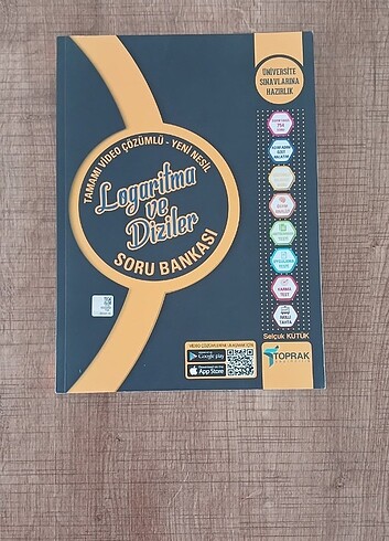 TOPRAK YAYINLARI LOGARİTMA DİZİLER SORU BANKASI