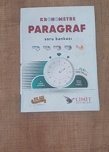 LİMİT YAYINLARI KRONOMETRE PARAGRAF SORU BANKASI