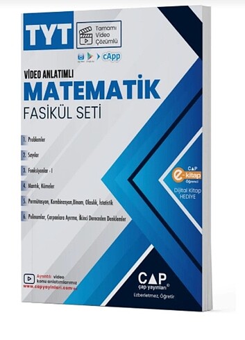 ÇAP TYT MATEMATİK SETİ