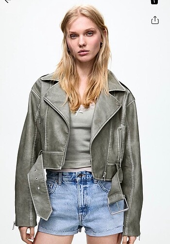 Pull bear deri ceket