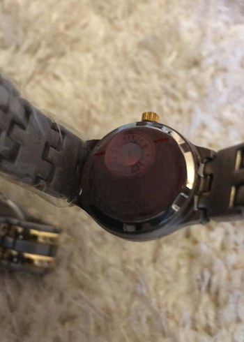 Beden altın Renk Goldtime Altın Renk çift Saat Seti hiç kullanılmamıştır