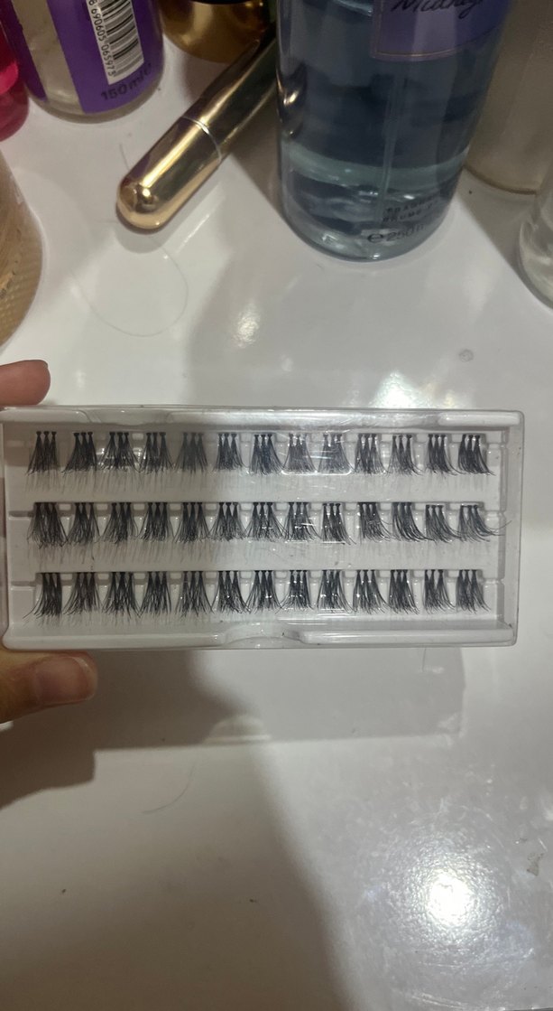 NASCİTA Siyah-Gri Takma Kirpik Seti - Görsel 2