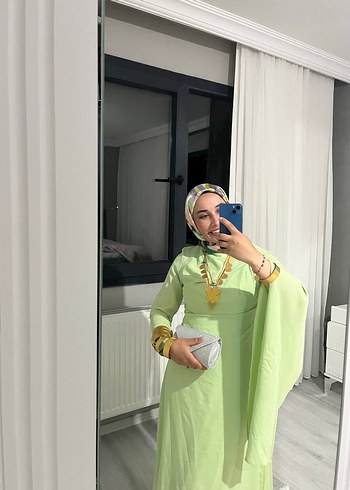 Trendyol & Milla Pelerinli Trendyollmilla Elbise