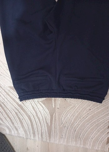 Lacivert Erkek Rahat Kesim Eşofman Altı - Görsel 7