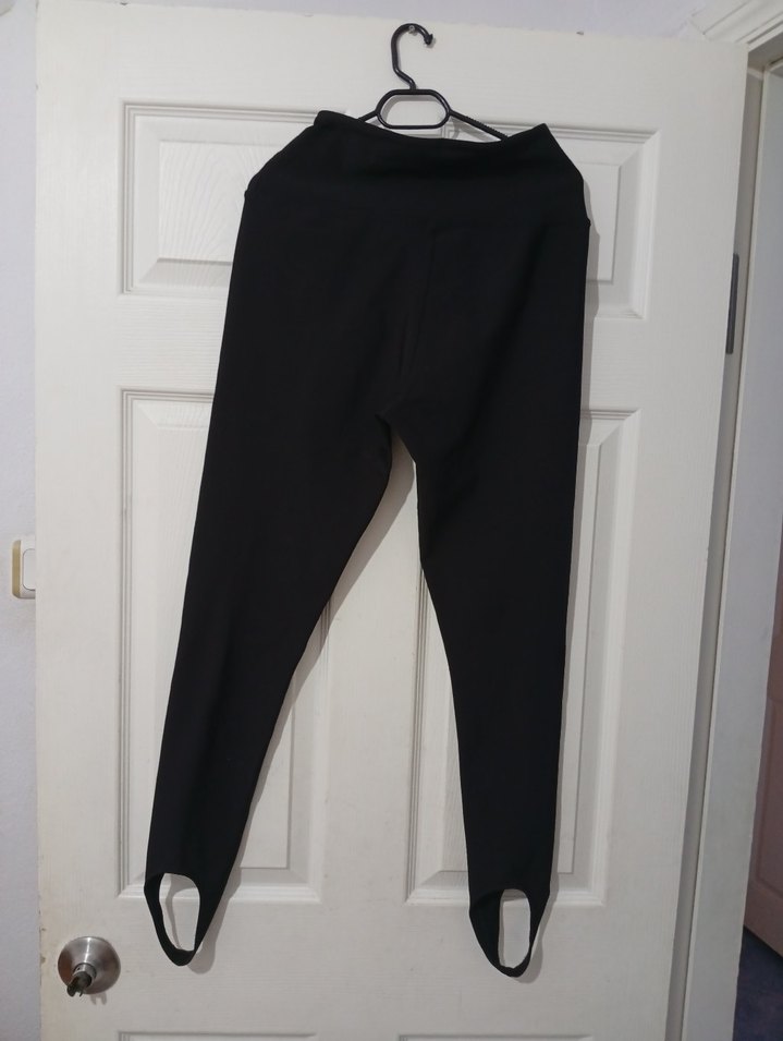 Siyah Spor Kadın Tayt - Görsel 5