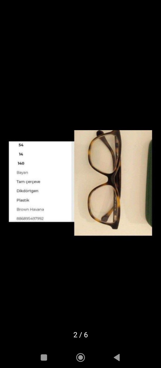 Klasik Bej Kadın Gözlüğü ve Fermuarlı Kılıf - Görsel 5