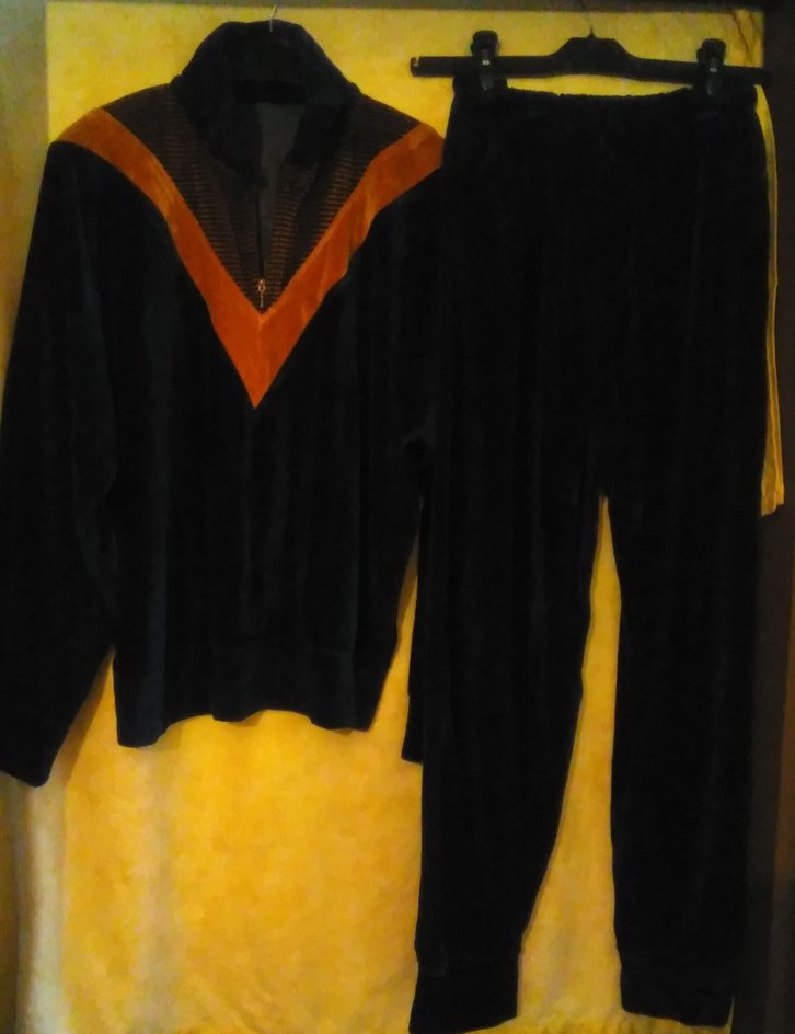 KADIN SALAŞ RAHAT KADİFE EŞOFMAN TAKIMI - Görsel 3