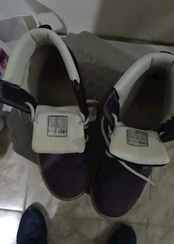 Mor Süet Bağcıklı Kadın Botu Yüksek Topuklu - Görsel 2