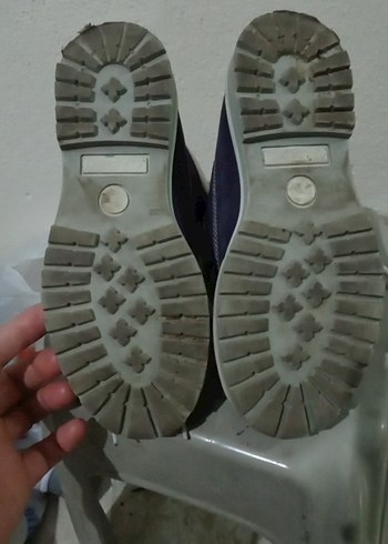 Mor Süet Bağcıklı Kadın Botu Yüksek Topuklu - Görsel 3