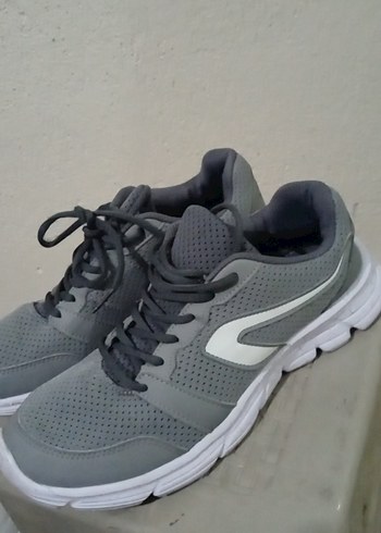 Gri Erkek Spor Ayakkabı Bağcıklı - Görsel 3