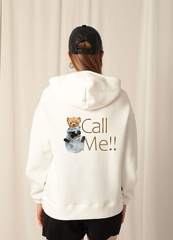 diğer Beden beyaz Renk CALL ME SWEAT