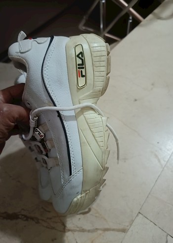 36 Beden Beyaz Bağcıklı Spor Kadın fila