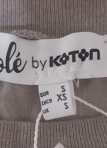 Koton Yeni etiketli koton tişört 