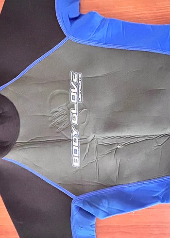 Erkek Mavi Biker Spor Yüzücü Mayo - Görsel 3