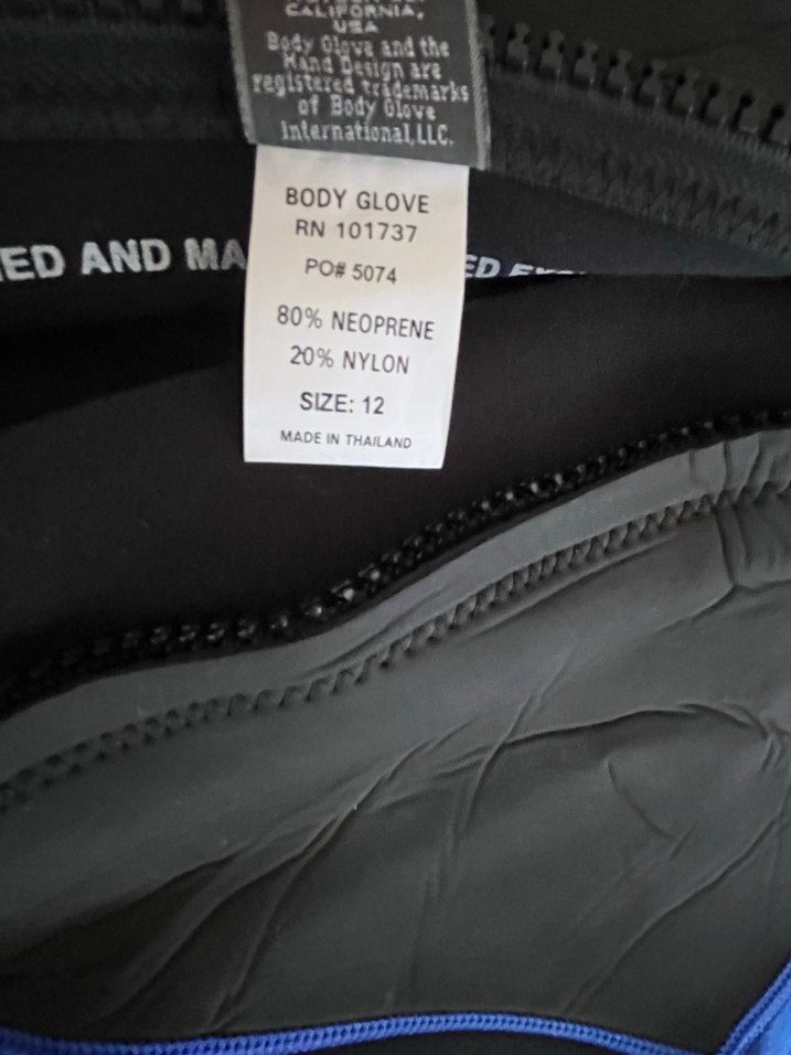 Erkek Mavi Biker Spor Yüzücü Mayo - Görsel 5