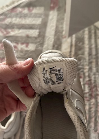 Beyaz Bağcıklı çocuk nike - Görsel 6