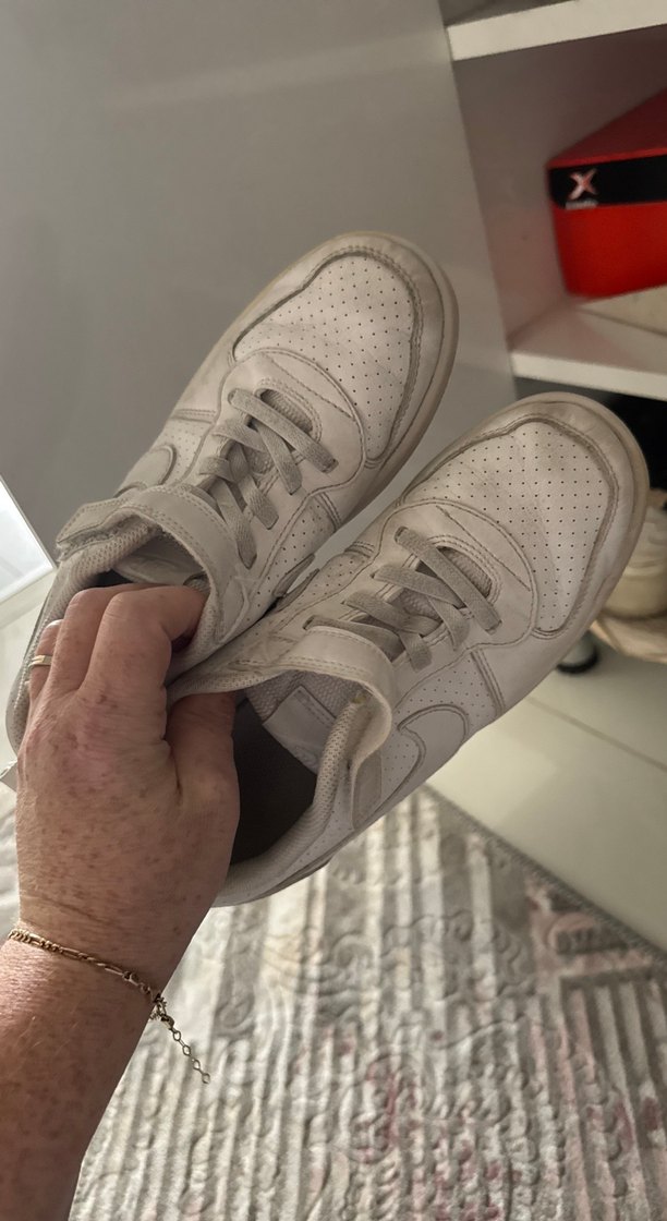 Beyaz Bağcıklı çocuk nike - Görsel 5