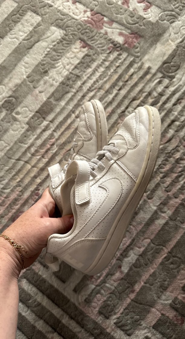 Beyaz Bağcıklı çocuk nike - Görsel 2